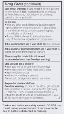 Genexa Kids Pain & Fever Chewable - 24 CT - Image 5