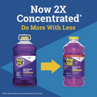 Pine-Sol CloroxPro Multi-Surface Cleaner Concentrated, Lavender Clean Scent, 80 oz Bottle - Image 3