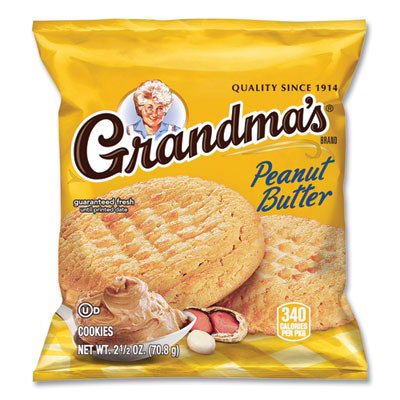 Grandma's Cookies Variety Tray, Assorted Flavors, (6) 3.25 oz, (26) 2.5 oz, 32 Bags/Carton - Image 2