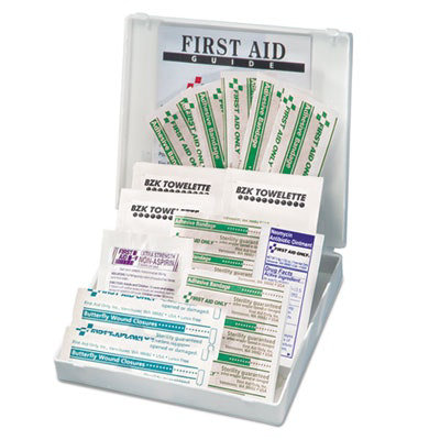 First Aid Only All-Purpose First Aid Kit, 21 Pieces, 4.75 x 3, Plastic Case - Image 2