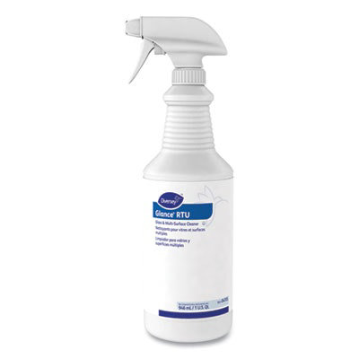 Diversey Glance Glass and Multi-Surface Cleaner, Original, 32oz Spray Bottle - Image 1