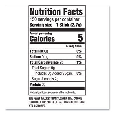 Wrigley's 5 Gum, Peppermint Cobalt, 15 Sticks/Pack, 10 Packs/Box - Image 4