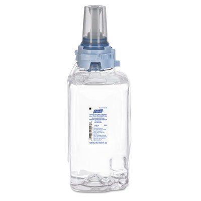 PURELL Advanced Hand Sanitizer Green Certified Foam Refill, For ADX-12 Dispensers, 1,200 mL, Fragrance-Free, 3/Carton - Image 1