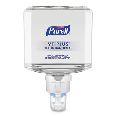 PURELL VF PLUS Hand Sanitizer Gel, 1,200 mL Refill Bottle, Fragrance-Free, For ES8 Dispensers, 2/Carton - Image 1