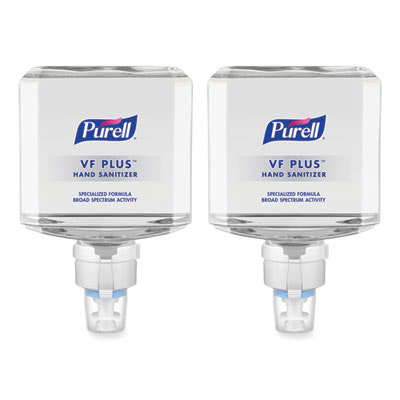 PURELL VF PLUS Hand Sanitizer Gel, 1,200 mL Refill Bottle, Fragrance-Free, For ES8 Dispensers, 2/Carton - Image 3