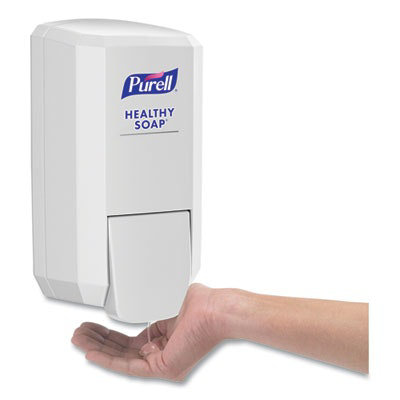 PURELL CS2 Hand Sanitizer Dispenser, 1,000 mL, 5.14 x 3.83 x 10, White, 6/Carton - Image 2