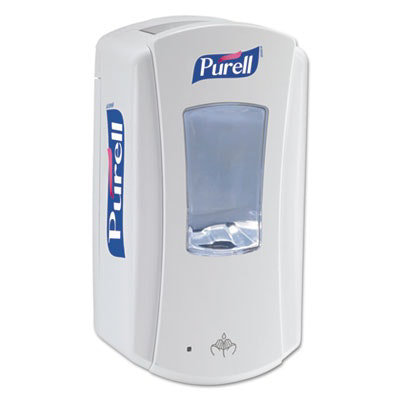 PURELL LTX-12 Touch-Free Dispenser, 1,200 mL, 5.75 x 4 x 10.5, White - Image 1
