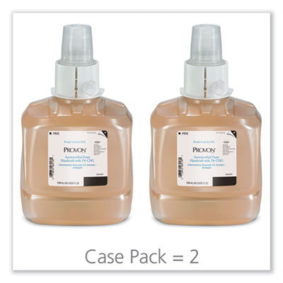 PROVON Antimicrobial Foam Handwash, Fragrance-Free, 1,200 mL, 2/Carton - Image 2