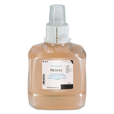 PROVON Antimicrobial Foam Handwash, Fragrance-Free, 1,200 mL, 2/Carton - Image 1