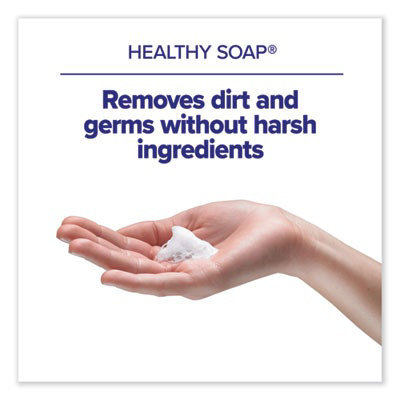 PURELL HEALTHY SOAP Mild Foam, For CS4 Dispensers, Fragrance-Free, 1,250 mL, 4/Carton - Image 2