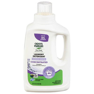 Open Nature Liquid Laundry Detergent Lavender 32 Fluid Ounce - 32 FZ