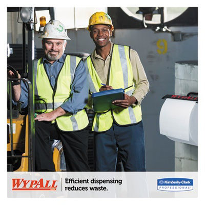 WypAll Jumbo Roll Dispenser, 16.8 x 8.8 x 10.8, Black - Image 3