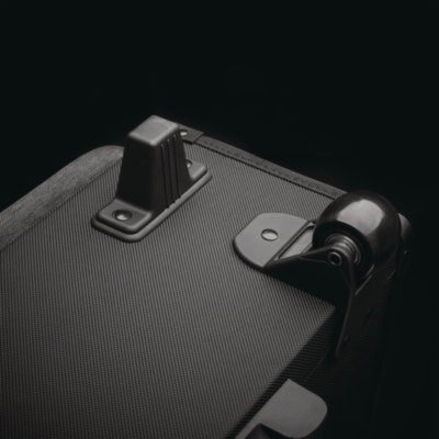 Solo Morgan Recycled Rolling Catalog Case, Fits Devices Up to 17.3", 18.13 x 7.13 x 13.5, Black/Gray - Image 4