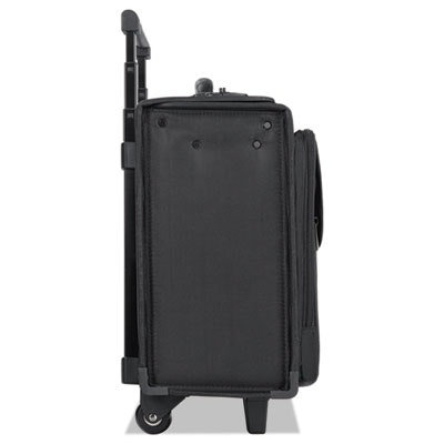 Solo Classic Rolling Catalog Case, Fits Devices Up to 17.3", Polyester, 18 x 7 x 14, Black - Image 3