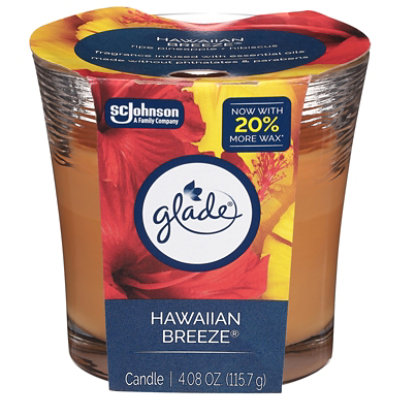 Glade Candle Hawaiian Breeze  4.08 Oz - 4.08 OZ - Image 1