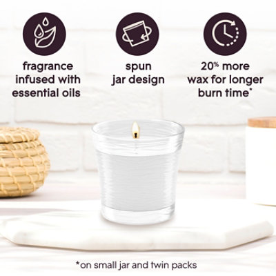 Glade Candle, Clean Linen - 4.08 Oz. - 4.08 OZ - Image 5