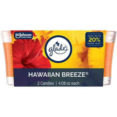 Glade Candle Hawaiian Breeze - 2-4.08 Oz. - 2-4.08O - Image 1