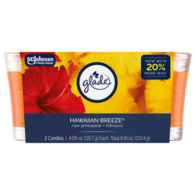 Glade Candle Hawaiian Breeze - 2-4.08 Oz. - 2-4.08O - Image 2