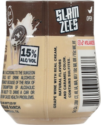 Slamzees Cookies And Cream 187 Ml Wine - 187 ML - Image 3