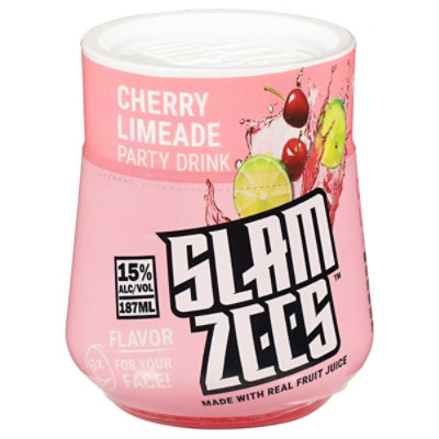 Slamzees Cherry Limeade 187.5 Ml Wine - 187.5ML - Image 2