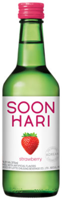 Soon Hari Soju Strawberry - 375 ML - Image 1