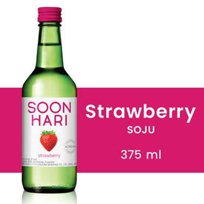 Soon Hari Soju Strawberry - 375 ML - Image 2