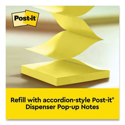 Post-it Owl-Shaped Dispenser, For 3 x 3 Pads, Black, Includes 45-Sheet Citron Super Sticky Dispenser Pop-Up Pad - Image 3