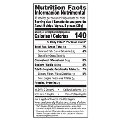 Santitas Tortilla Chips White 18oz - 18 OZ - Image 4