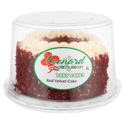 Red Velvet Cake 5 Inch No Label - 18 OZ - Image 1