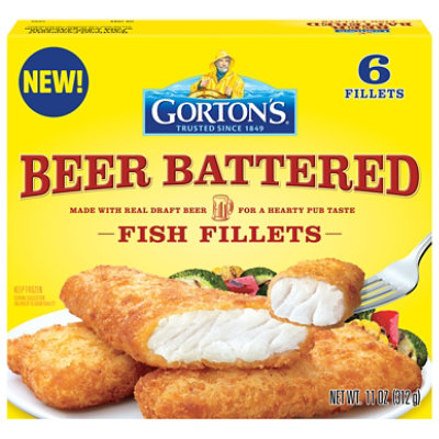 Gortons Beer Batter Fish Fillets 11 Oz - 11.0 OZ - Image 3