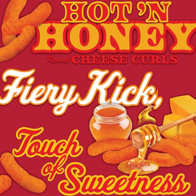 Herrs Cheese Curls Hot N Honey 3oz - 3 OZ - Image 5