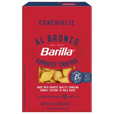 Al Bronzo Pasta Conchiglie 14.1oz - 14.1 OZ - Image 3