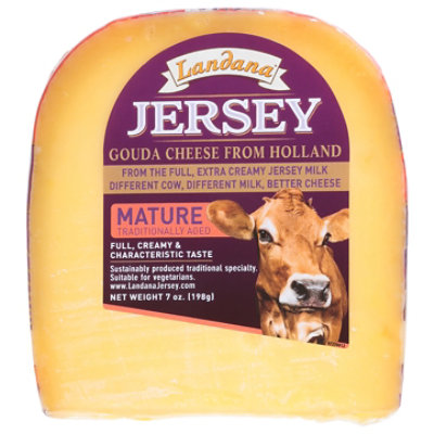 Landana Mature Jersey Gouda Cheese - 7 OZ - Image 2