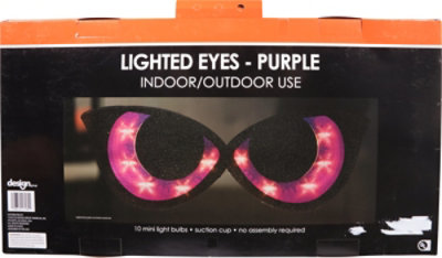 Design Group Lighted Eyes Purple Blinking Shimmer - Each - Image 4