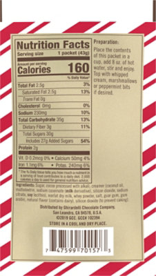 Ghirardelli Peppermint Hot Cocoa Mix - 1.5 OZ - Image 5