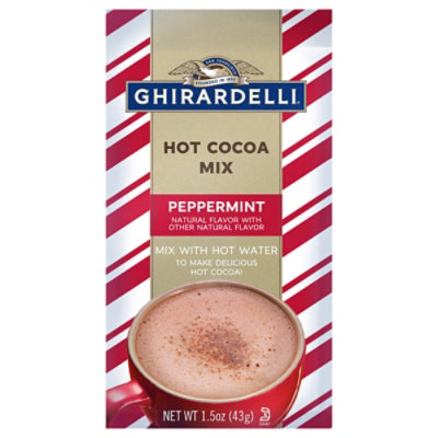 Ghirardelli Peppermint Hot Cocoa Mix - 1.5 OZ - Image 1