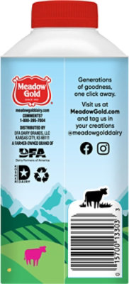 Meadow Gold Half & Half , Pint - PT - Image 3