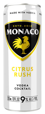 Monaco Citrus Rush Can - 12 FZ - Image 1