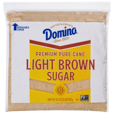 Domino Premium Pure Cane Light Brown Sugar 2lb Zipper Pak - 2 LB - Image 3