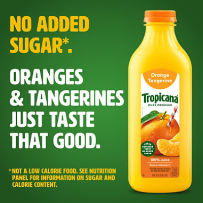 Tropicana Pure Premium 100% Orange Tangerine Juice - 46 Fl. Oz. - Image 3