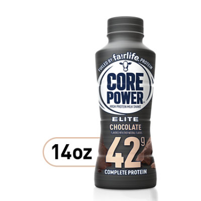 Core Power Elite Milk Shake High Protein Chocolate - 14 Oz - Image 2