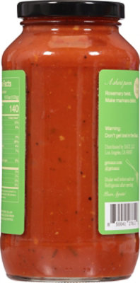 Sauz Marinara Sauce Wild Rosemary - 25 OZ - Image 6