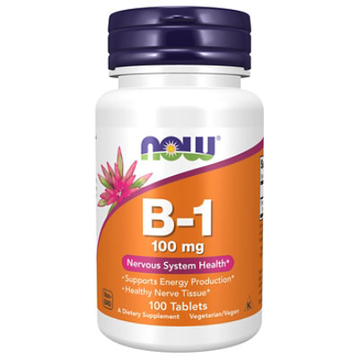 Now Vit B 1 100mg Tabs - 100 CT - Image 3