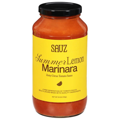 Sauz Marinara Sauce Summer Lemon - 25 OZ - Image 3