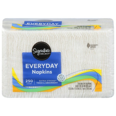 Signature Select Everyday Napkins 250 Ct - 250 CT - Image 3