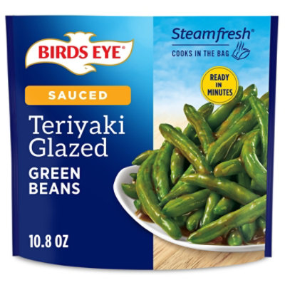 Birds Eye Steamfresh Teriyaki Glazed Green Bean Frozen Vegetables, 10.800 Oz - 10.8 OZ - Image 1