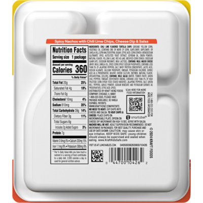 Lunchables Spicy Nachos with Chili Lime Flavored Tortilla Chips - 4.4 Oz - Image 7