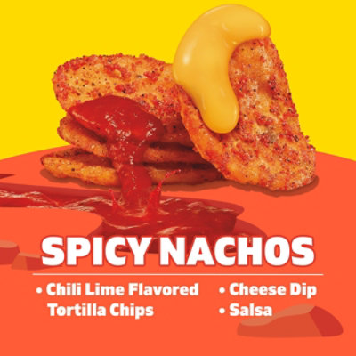 Lunchables Spicy Nachos with Chili Lime Flavored Tortilla Chips - 4.4 Oz - Image 2