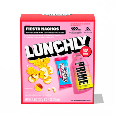 Lunchly Fiesta Nachos Snack Kit - 4.8 Oz