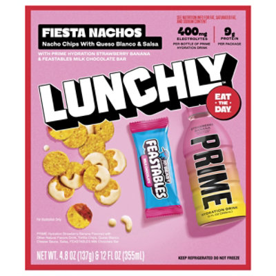 Lunchly Fiesta Nacho And Feastables Milk Chocolates And Prime Hydration 14.9 Oz - 14.9 OZ - Image 3